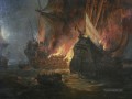 Combat de La Cordeliere devant Saint Mathieu Pierre Juilien Gilbert Kriegsschiff Seeschlacht